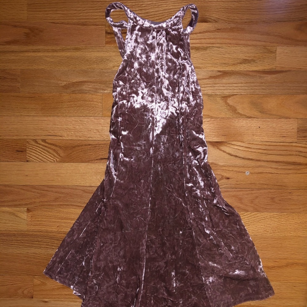 Forever 21 Crushed Velvet Romper